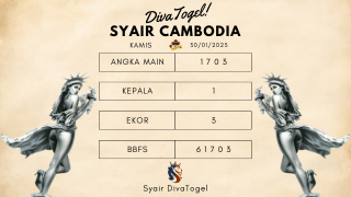 Prediksi Syair Cambodia 30 Januari 2025