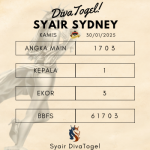 Prediksi Syair SDY 30 Januari 2025