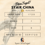 Prediksi Syair China 05 Februari 2025