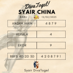 Prediksi Syair China 12 Februari 2025