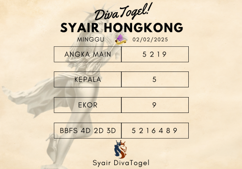 Prediksi Syair Hongkong 02 Februari 2025