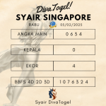 Prediksi Syair SGP 05 Februari 2025